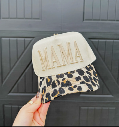 Embroidered Mama Hat