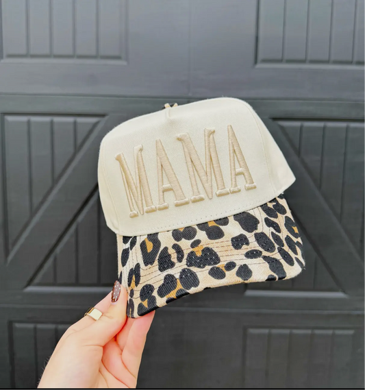 Embroidered Mama Hat