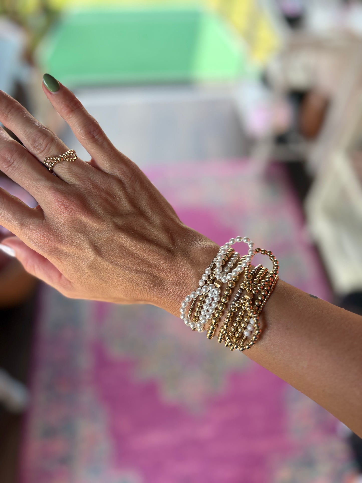 14K Gold Filled Bow Bracelet