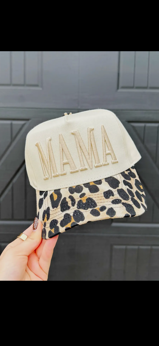 MAMA Leopard Trucker Hat
